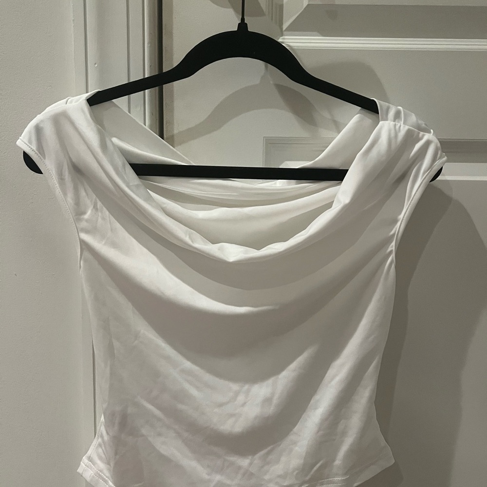 Elegant White Women's Top